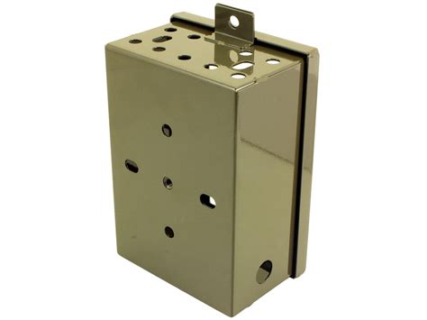 metal security box with open front for camera|4 led camera security box.